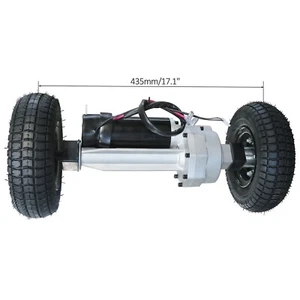 24V 350w Electric Motor RearTransaxle +9x3.50-4 wheels For Mobility Scooter - Picture 1 of 12