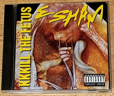 Esham "Kkkill The Fetus" CD РЕДКИЙ Horrorcore Natas 1993 Reel Life Production оригинальный - Изображение 1 из 4