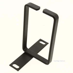 Wiremold VRB-350B Black 3.50" H Bracket w/ 2.5" H x 3.0" D Ring Wire Management - Picture 1 of 5