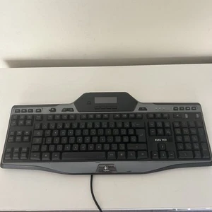 Logitech G510 Wired Gaming Keyboard Black Read Description - Photo 1/8