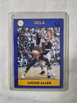 Lucius Allen  Collegiate Collection 1991 UCLA Bruin Career Card 1966 thru 1968 - Image 1 of 2