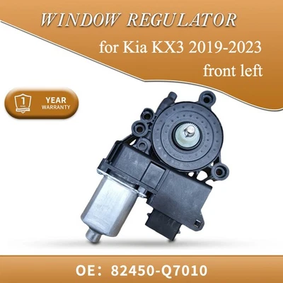 Suitable for Kia KX3 2019-2023 , front left window regulator motor. 82450-Q7010 - Image 1 of 4
