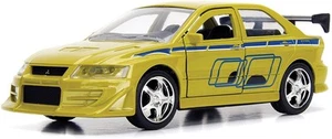 JADA TOYS, MITSUBISHI Lancer EVO 7 2002 Fast & Furious, échelle 1/32, JAD99789 - Imagen 1 de 2