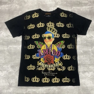 PACO CHICANO by CHRISTIAN AUDIGIER AMIGO t shirt Mens XL double sided crown - Image 1 of 4