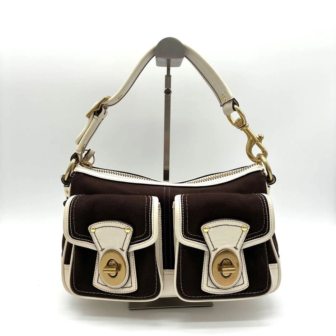 Coach Legacy Shoulder Bags Turn Lock Handbags for Women | eBay