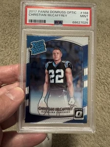 2017 Donruss Optic - Rated Rookie Christian McCaffrey #168 (RC) - Bild 1 von 2