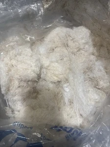 Estopa De Mexico,  Cotton Tow Fiber 1 LB Bulk White - Picture 1 of 2