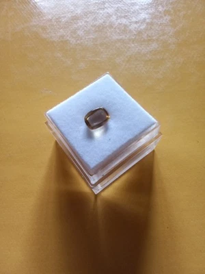 Turmalin Edelstein, Gelb,1,45 ct., Rechteck/Oval - Bild 1 von 4