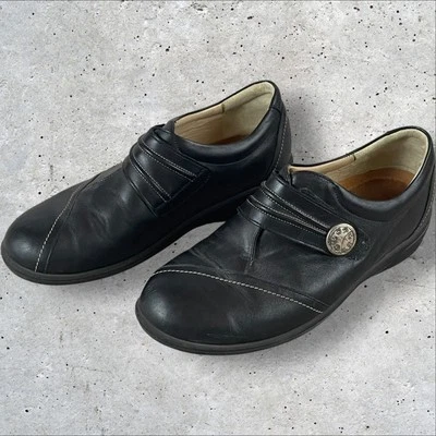Finn Comfort Women’s 5.5 UK (7.5 US) Galway Slip On Leather Black Germany - Image 1 of 4