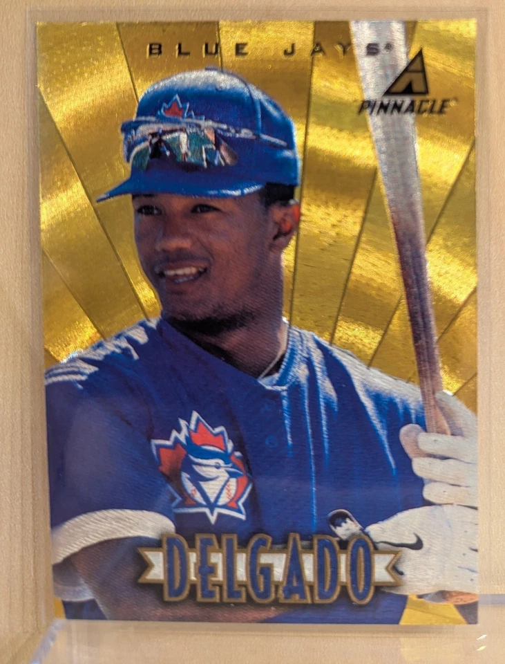 1997 New Pinnacle MUSEUM COLLECTION #119 Carlos Delgado Blue Jays RARE PARALLEL - Image 1 of 2