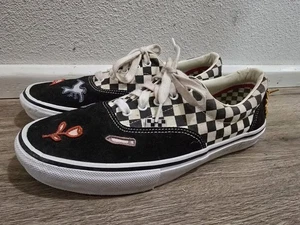 Vans Skateistan Checkerboard Sneaker Schuhe mit Patches Herren Größe 8 - Bild 1 von 10