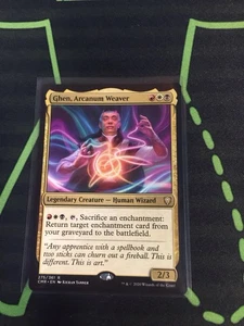 MTG Magic The Gathering Ghen, Arcanum Weaver CMR Rare Mardu Wizard - Picture 1 of 1