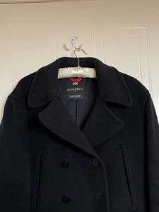 Gloverall Peacost/Jacket Wool excellent condition size 42 Navy - Picture 1 of 11