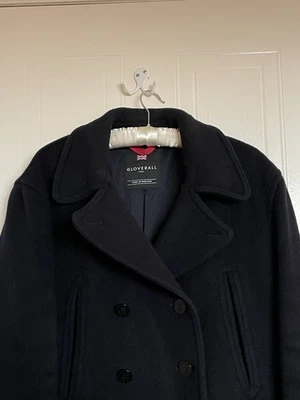 Gloverall Peacost/Jacket Wool excellent condition size 42 Navy - Image 1 of 4