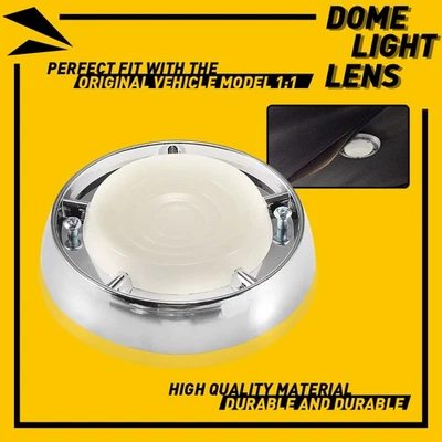 Cubierta de luz domo Len transparente para camioneta Ford Econoline trasera 1961-1967/Falcon 62-65 EC Foto 1 de 4