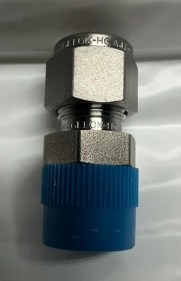 Swagelok HC-600-1-6 Male Connector Fitting 3/8” Tube X 3/8” MNPT Hastelloy C276 - Image 1 of 2