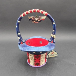 Jim Shore Star Spangled Splendor Summer Patriotic 4th of July Basket Only - Bild 1 von 9