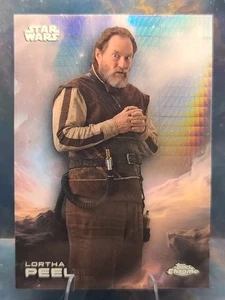 2025 TOPPS CHROME STAR WARS LORTHA PEEL - PRISM REFRACTOR #132 - Picture 1 of 6