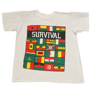 Vintage Bob Marley & The Wailers "Survival" T-Shirt - Picture 1 of 2