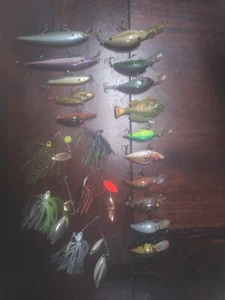 20 Barschköder! Verkauft als Posten, Jerk, Hard Crank Baits, Swim Jigs & Spinner Baits. - Bild 1 von 20