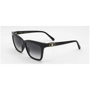 Gafas de sol Ferragamo para mujer 55 mm negras SF1027S-001-55 - Imagen 1 de 3