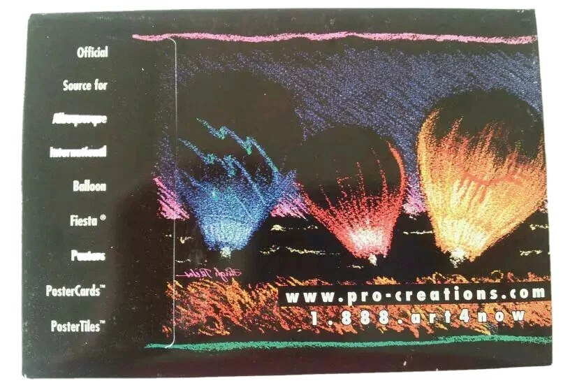  Juego de Tarjetas Postales OFICIAL Fiesta Globo Internacional Albuquerque 1979-2002  Foto 1 de 4