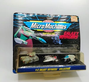 NIB 1993 Micro Machines Galaxy Voyagers, 9 ships - Lot of 3, #6, #6, #2 - Picture 1 of 13