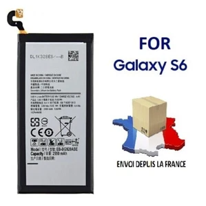 Batterie Pour Samsung Galaxy S6 - 2550 MAH réf EB-BG920ABE / EB-BG920ABA accu - Imagen 1 de 1