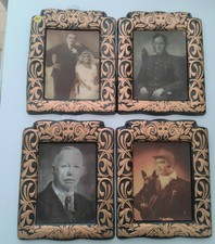 4 Lenticular Portraits Halloween Hologram Haunted House 3D Pictures 8" x 10"
