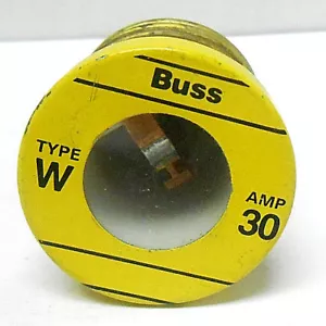 MJ-204 BUSSMAN STECKSICHERUNG 30 AMPERE / 125 VOLT NOS 1 SET HAT JE 5 STÜCK - Bild 1 von 5