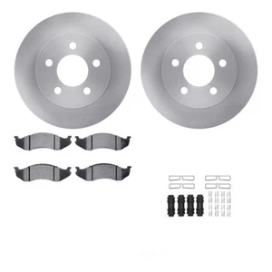 Disc Brake Kit-Rotors with 5000 Advanced Brake Pads includes Hardware fits TJ - Picture 1 of 1