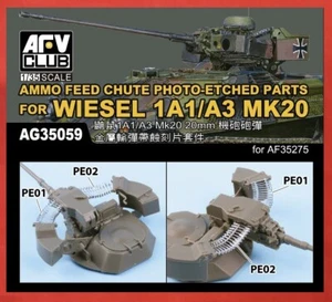 AFV Club AG35059 1/35 Feed Chute etching set for Wiesel – USA Shipping - Picture 1 of 6