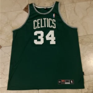 Vintage Authentic Nike Boston Celtics Paul Pierce Green Sewn Jersey Size 56 3XL - Picture 1 of 12