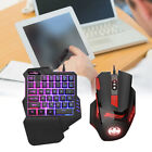 RGB-Tastatur Mit Einhandbedienung Kleine Gaming-Tastatur Rechner Mischen