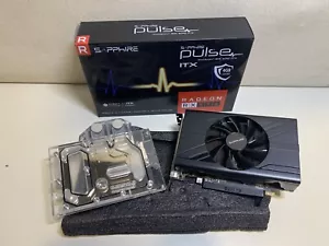 Sapphire Pulse Radeon RX 570 ITX 4GB Graphics Card. Bykski Waterblock - Picture 1 of 4