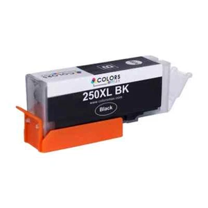 Kompatibel mit Canon CC-250XL kompatible Tintenpatrone 2er Pack schwarz 24ml - Bild 1 von 6