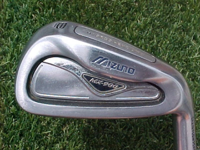 Mizuno MX-900 Hybrid Hemi Cog Golf Club 6 Iron Grain Flow Forged RH w Stiff Flex - Image 1 of 4