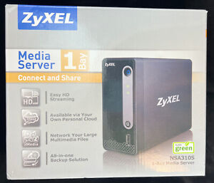 NAS ZyXEL NSA-310S 1-Bay Mediaserver, kaum gebraucht