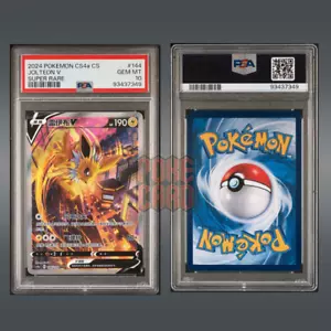 Pokemon Card Chinese Jolteon V [SR] cs4aC 144/132 Sword&Shield PSA 10 - Picture 1 of 8