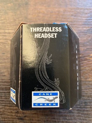 CANE CREEK 1/1/8" Threadless Headset, Tank Hit model, NIB, BLACK ONLY!