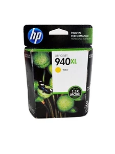 GENUINE HP 940XL OFFICEJET YELLOW INK CARTRIDGE - Picture 1 of 1
