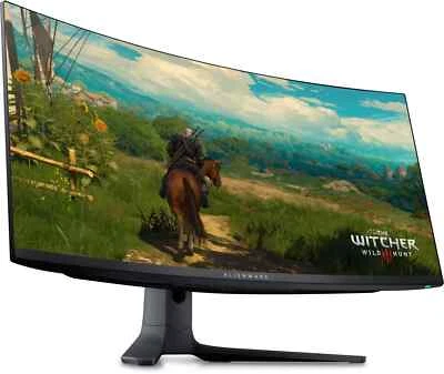 Alienware AW3423DWF 34 Inch QD-OLED (3440 x 1440) 165Hz Curved Gaming Monitor - Image 1 of 4