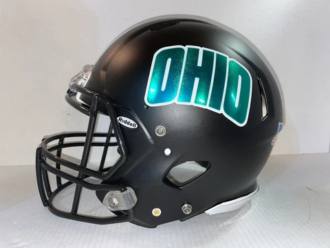 OHIO UNIVERSITY BOBCATS FULL SIZE LARGE RIDDELL SPEED FOOTBALL HELMET Cover
