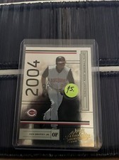 2004 Playoff Absolute Memorabilia - Retail #60 Cincinnati Reds