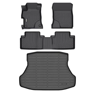 GINOWY-Floor Mats & Cargo Liner for Honda Civic 2012-2015 Civic & Civic Si On... - Picture 1 of 7