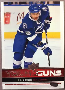 2012-13 Upper Deck Young Guns #246 J.T. Control remoto marrón Tampa Bay Lightning - Imagen 1 de 1