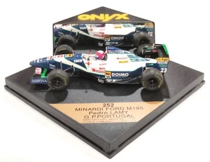 Onyx 1/43 ONYX Formula 1 Col. Minardi Ford M195 - Pedro Lamy G.P.Portugal (#252) - Picture 1 of 5