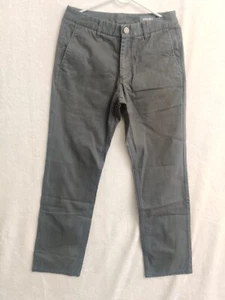 Bonobos Men's Straight Fit Greenish Gray Twill Chino Pants Size 29x30 - Picture 1 of 14