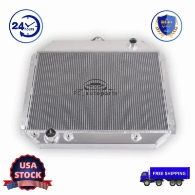 For 1966-1979 Ford F-Series F100 F150 F250 F350 Bronco Truck 4Row Core Radiator Foto 1 de 4