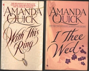 Vanza Regency Romance Mystery Lot of 2 Paperback by Amanda Quick - Picture 1 of 5